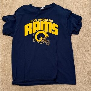Los Angeles Rams Men's Navy Blue T-Shirt